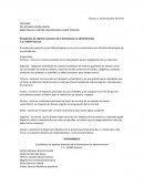 Modelo de pliego petitorio