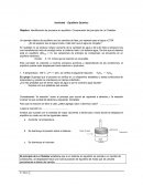 Actividad - Equilibrio Químico