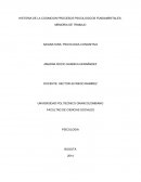 HISTORIA DE LA COGNICION PROCESOS PSICOLOGICOS FUNDAMENTALES- MEMORIA DE TRABAJO