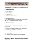 Costos Generados en la Concepción de un Proyecto de Edificación