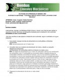 Actividad de aprendizaje: “Conceptos básicos sobre el motor y la bomba Lineal Mecánica”