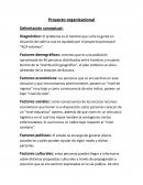 Proyecto organizacional