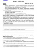 Prueba Historia, Geografía y Cs. Sociales