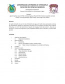 Examen de Humidificación y Enfriamiento de Agua.