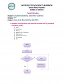 Tareas de algoritmos