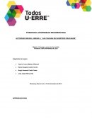 Actividad “Las causas de nuestros fracasos”