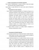 Analisis el pensamiento de los filósofos