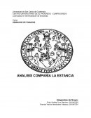 ANALISIS COMPAÑÍA LA ESTANCIA