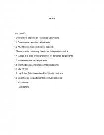 DERECHOS DE LOS PACIENTES EN REP. DOM. Página 1