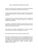 Pisa y las metas sectoriales en sep