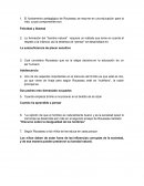 Preguntas sobre rousseau