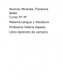 Monografia el aprendiz del vampiro