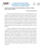 ¿Por qué es necesario que los cuerpos de seguridad se coordinen en el ámbito federal, estatal y municipal?