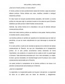 Acto jurídico y hecho jurídico. ¿Qué son el hecho jurídico y el acto jurídico?