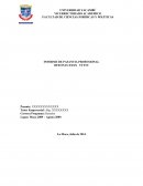 ESTRUCTURA DEL INFORME DE PASANTÍA