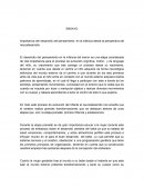 Importancia del desarrollo del pensamiento en la infancia desde la perspectiva del neurodesarrollo