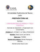 Actividad de Adquisición y Organización del Conocimiento