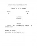 Apuntes : Pensamiento Liberal