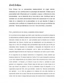 Erick Erikson Ensayo