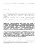 LA IMPLEMENTACIÓN DE LA TECNOLOGÍA AEROPORTUARIA, EN EL AEROPUERTO DE MADRID CUNDINAMARCA.