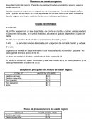 Resumen de nuestro negocio.