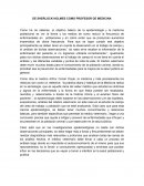 DE SHERLOCK HOLMES COMO PROFESOR DE MEDICINA