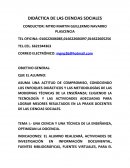 DIDÁCTICA DE LAS CIENCIAS SOCIALES.