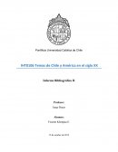 Temas de Chile y América en el siglo XX
