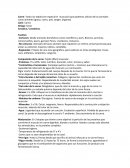Resumen sobre la carne.