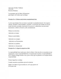Los principios que los lideres 360 practican. Página 1