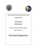 Base de datos etapa 3