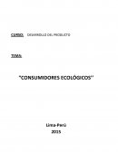 CONSUMIDORES ECOLÓGICOS’