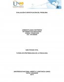EVALUACIÓN E IDENTIFICACIÓN DEL PROBLEMA