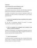 Cuestionario Grupos en el aula