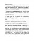 Negocios de Estrategia internacional