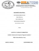 LOGISTICA Y CADENA DE SUMINISTROS