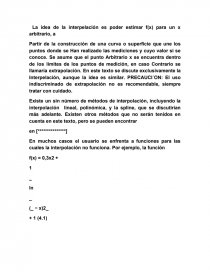 INTERPOLACION DOBLE. Página 1