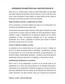 APRENDICES DE MAESTROS UNA CONSTRUCCIÓN DE SI