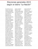 Análisis político sobre las elecciones