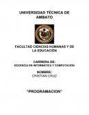 Programación: Matriz con el Fibonacci y el factorial