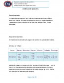 Analisis de puestos de trabajo operador sac