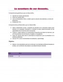 La aventura de ser un docente