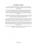 Aprendiendo a envejecer.