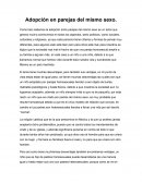 Adopción en parejas del mismo sexo