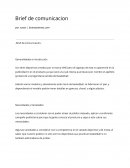 Brief Nike Comunicación