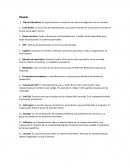 Vocabulario empresarial.