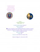 Unidad de aprendizaje: Español