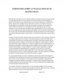 COMENTARIO SOBRE LA PELICULA PIRATAS DE SILICON VALLEY