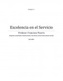 Exelencia en el servio