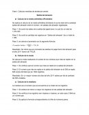 Cálculos medidas de tendencia central